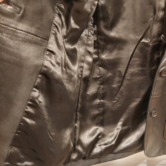 Quince Leather Blazer - Picture 5 of 6